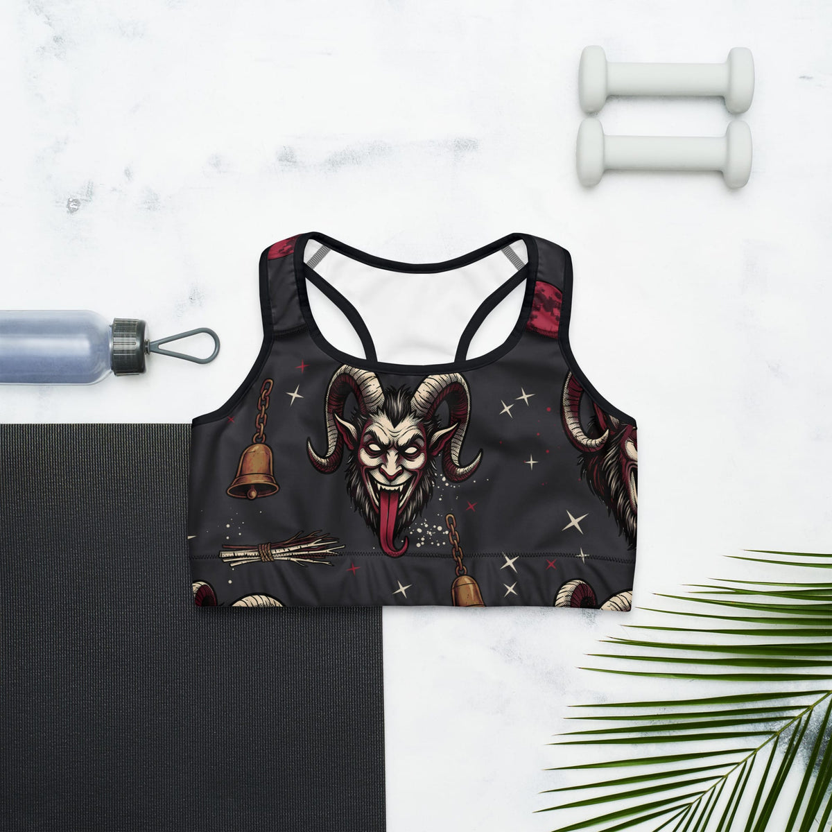 Krampus Night Sports Bra