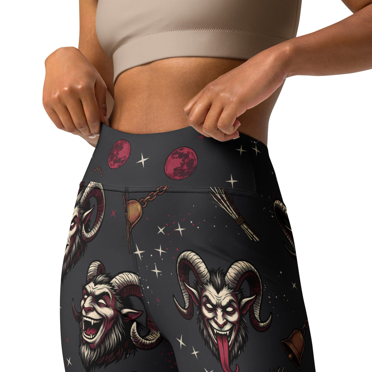 Krampus Night Yoga Leggings