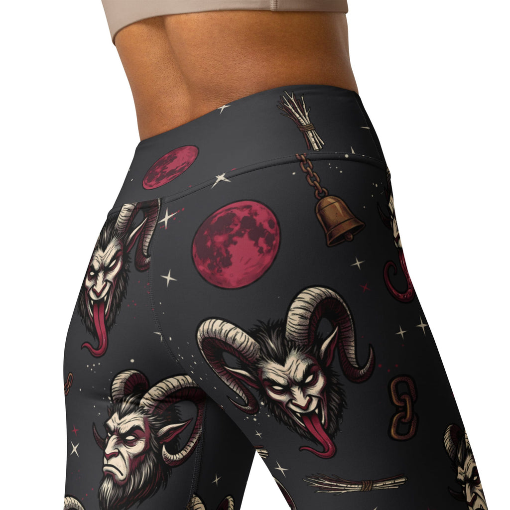 Krampus Night Yoga Leggings