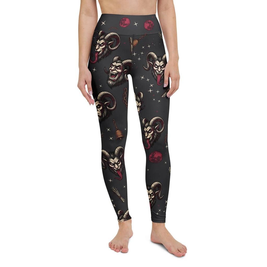 Krampus Night Yoga Leggings