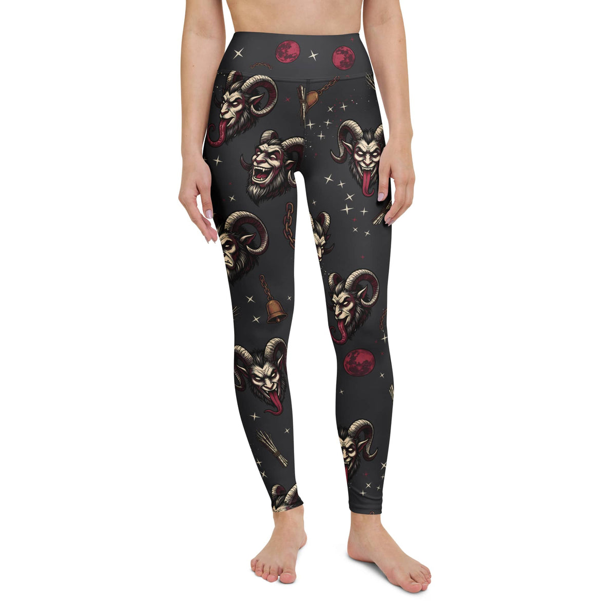 Krampus Night Yoga Leggings