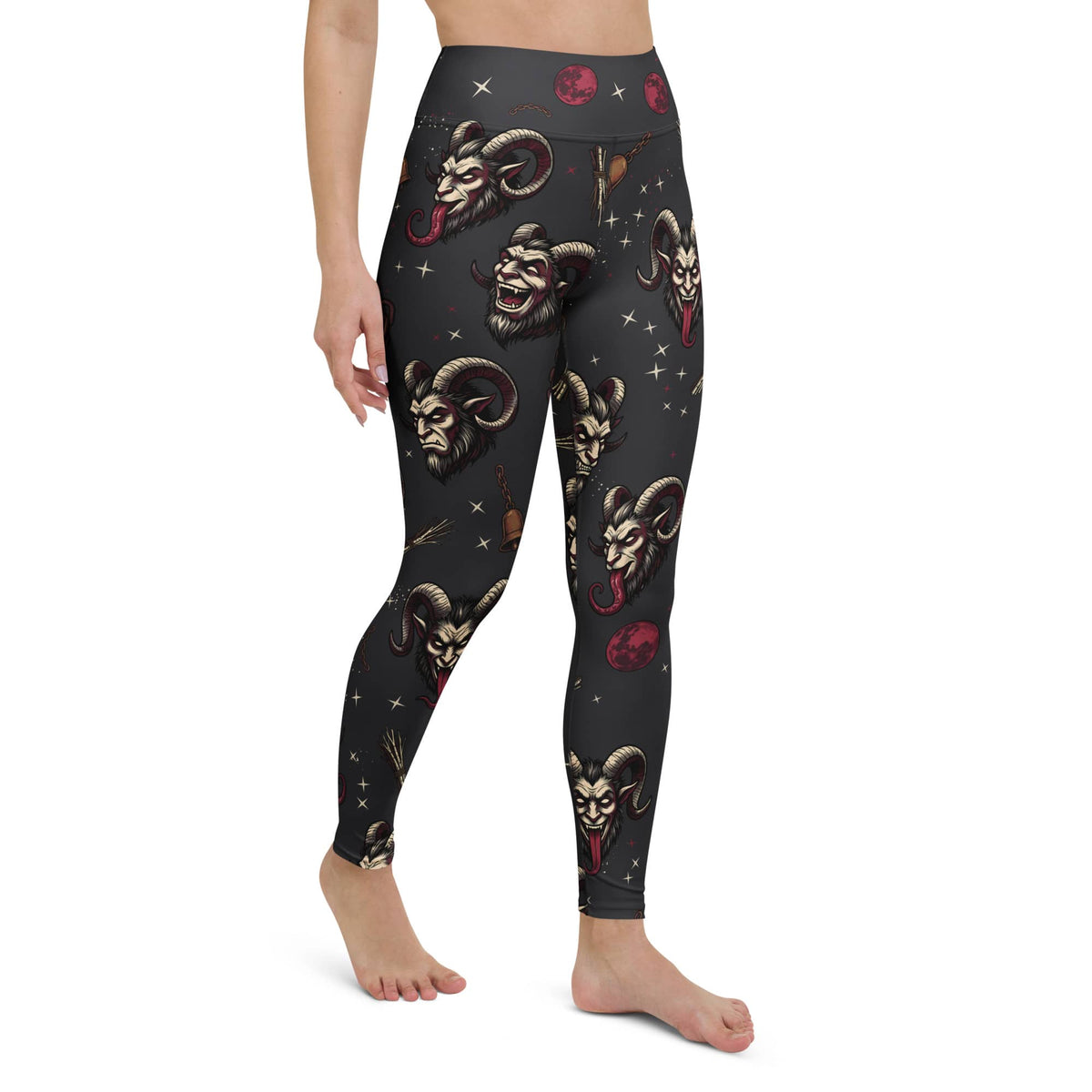 Krampus Night Yoga Leggings