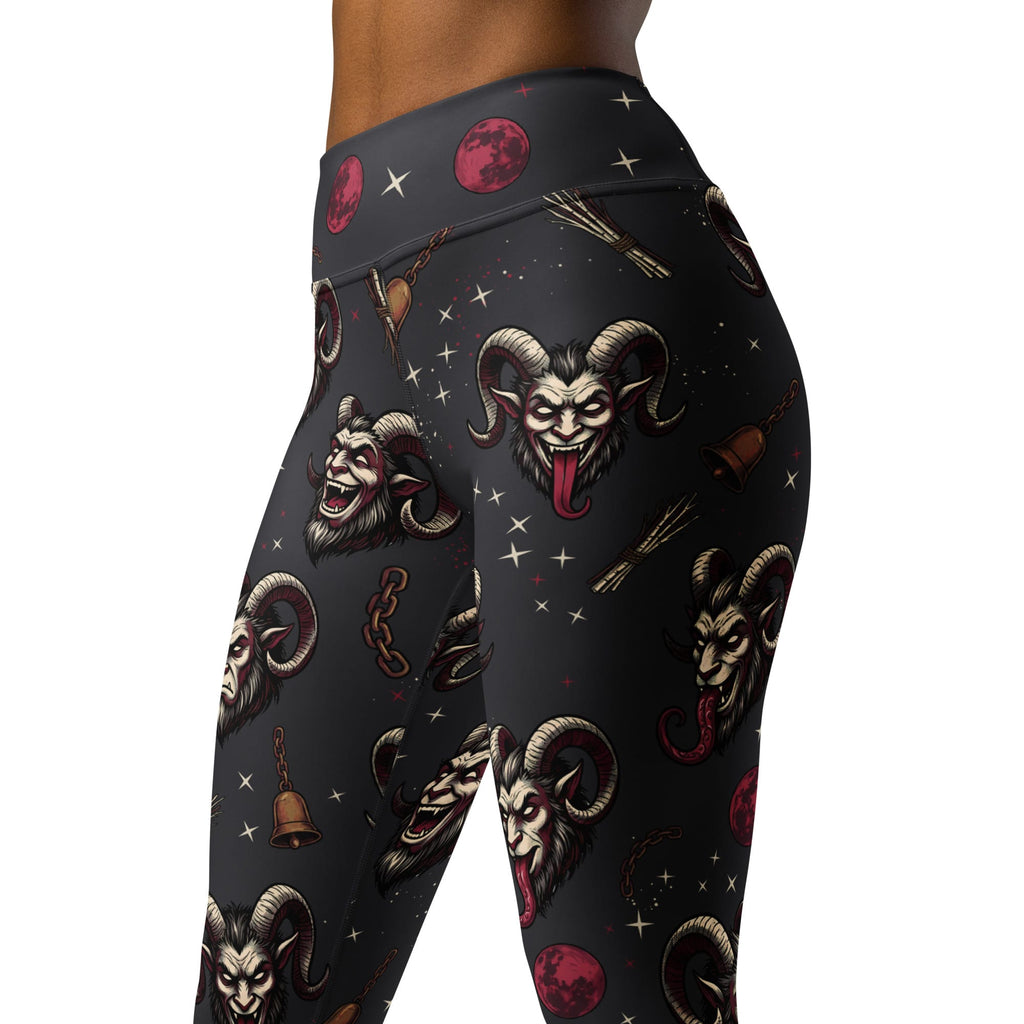 Krampus Night Yoga Leggings