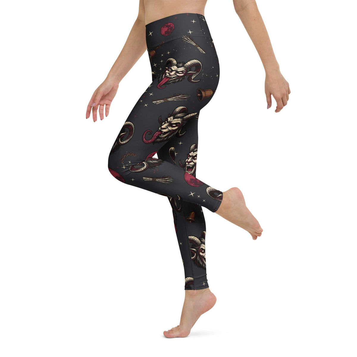 Krampus Night Yoga Leggings