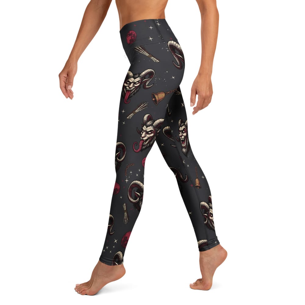 Krampus Night Yoga Leggings