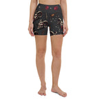 Krampus Night Yoga Shorts