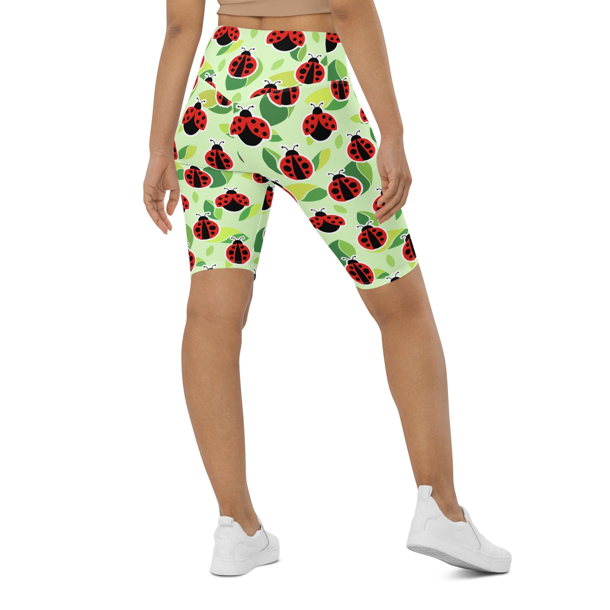 Ladybugs Biker Shorts