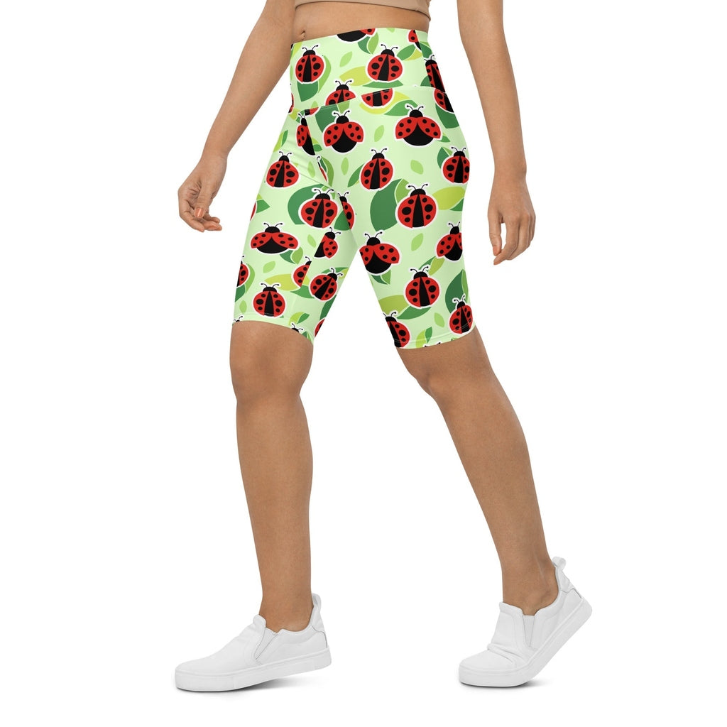 Ladybugs Biker Shorts