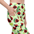 Ladybugs Leggings With Pockets