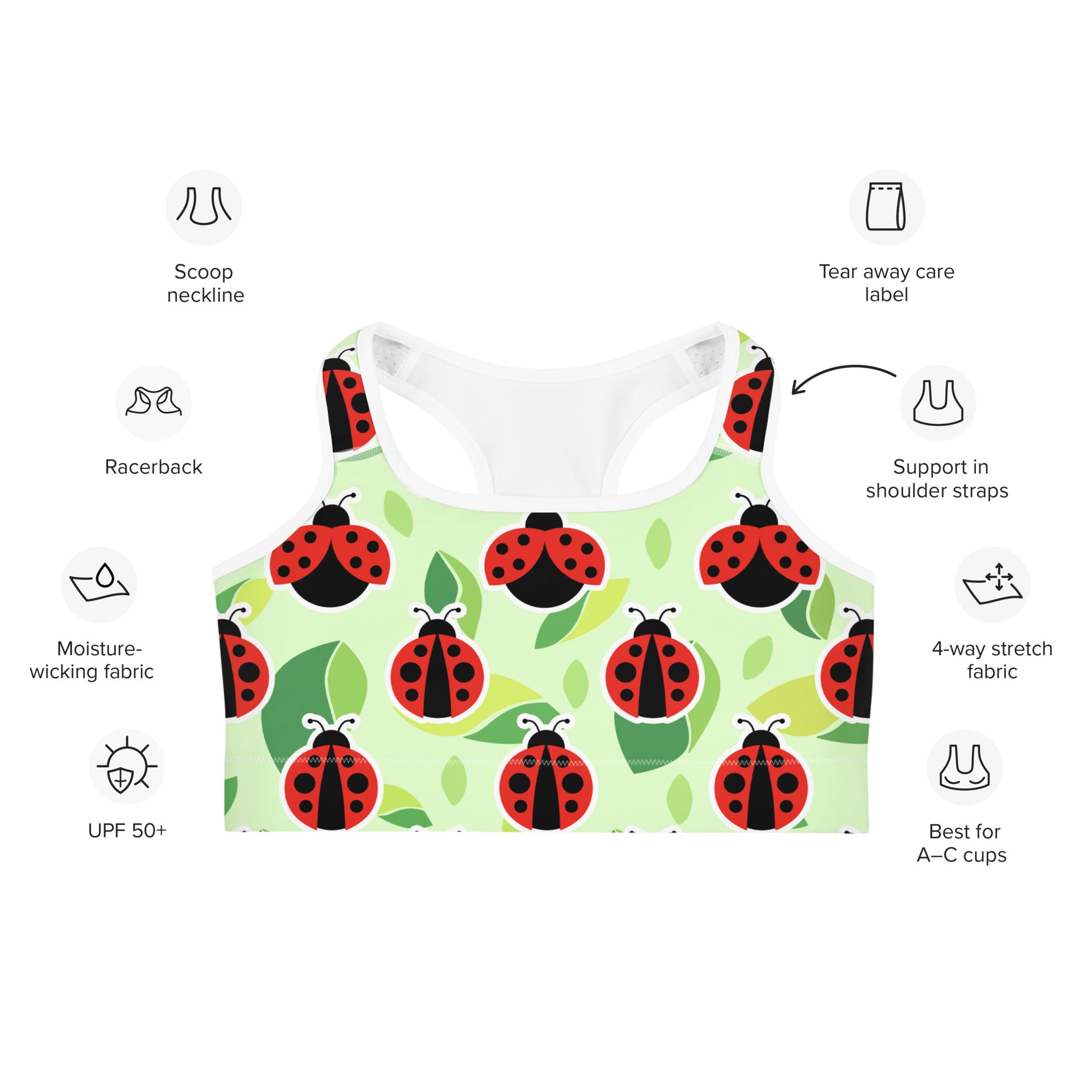 Ladybugs Sports Bra