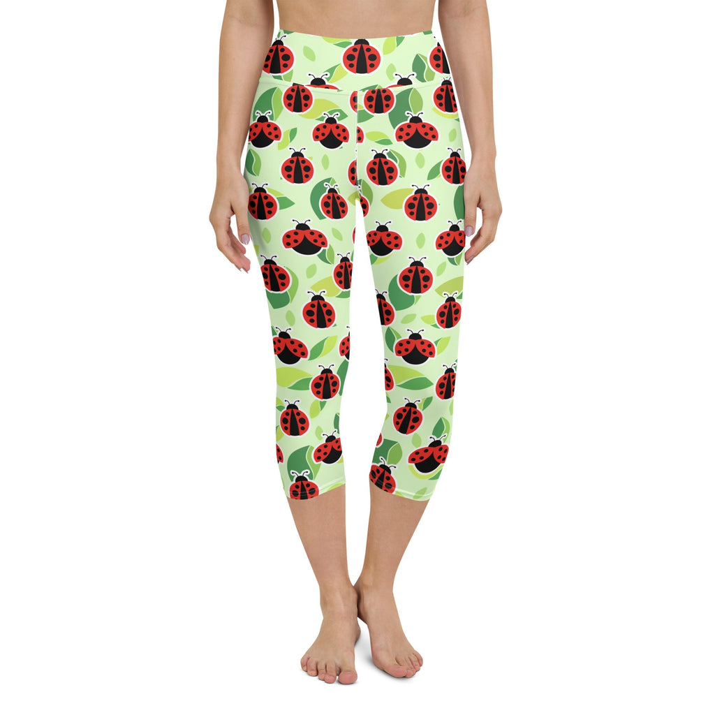 Ladybugs Yoga Capris