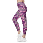 Leopard Camo Leggings With Pockets