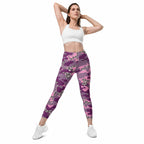 Leopard Camo Leggings With Pockets
