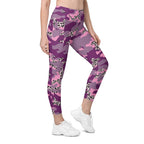 Leopard Camo Leggings With Pockets