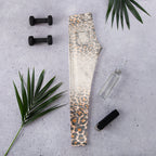 Leopard Denim Print Leggings