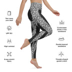 Leopard Heart Shaped Yoga Leggings