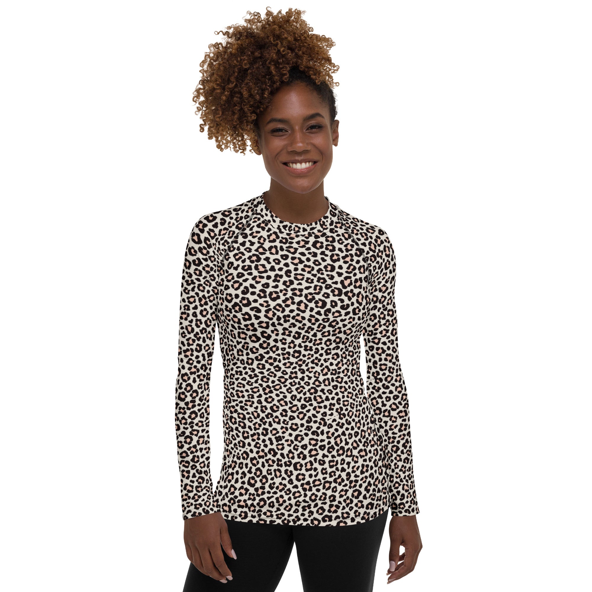 Leopard Rash Guard
