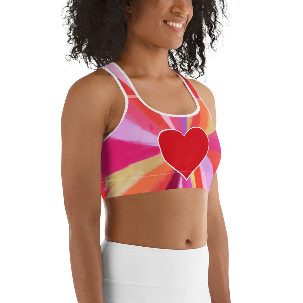 Love Bloom Sports Bra