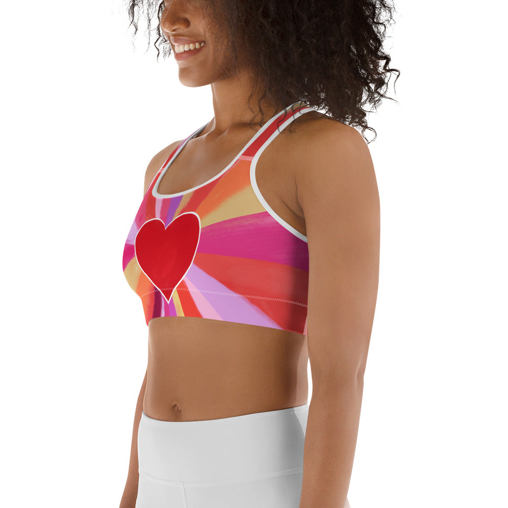 Love Bloom Sports Bra