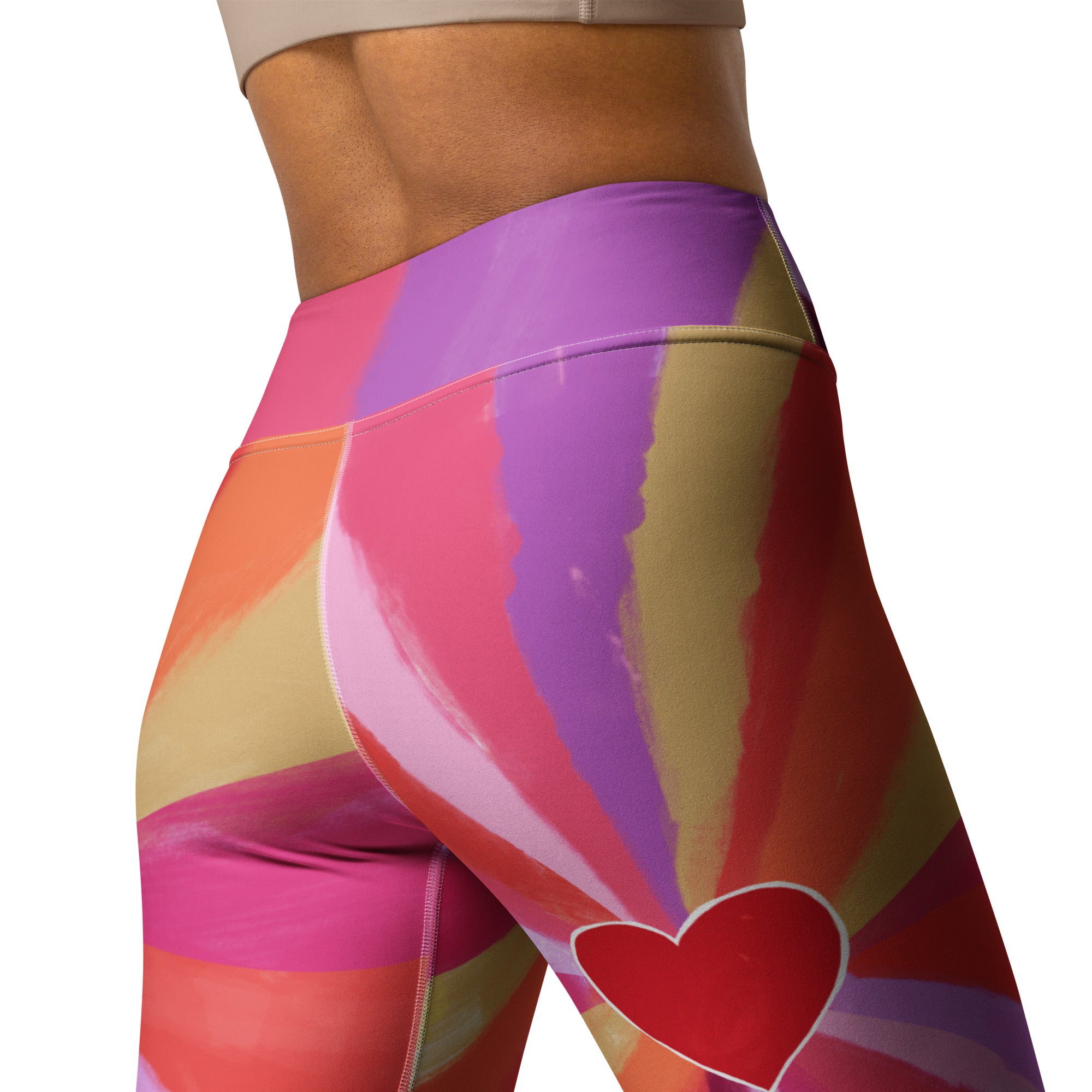 Love Bloom Yoga Leggings