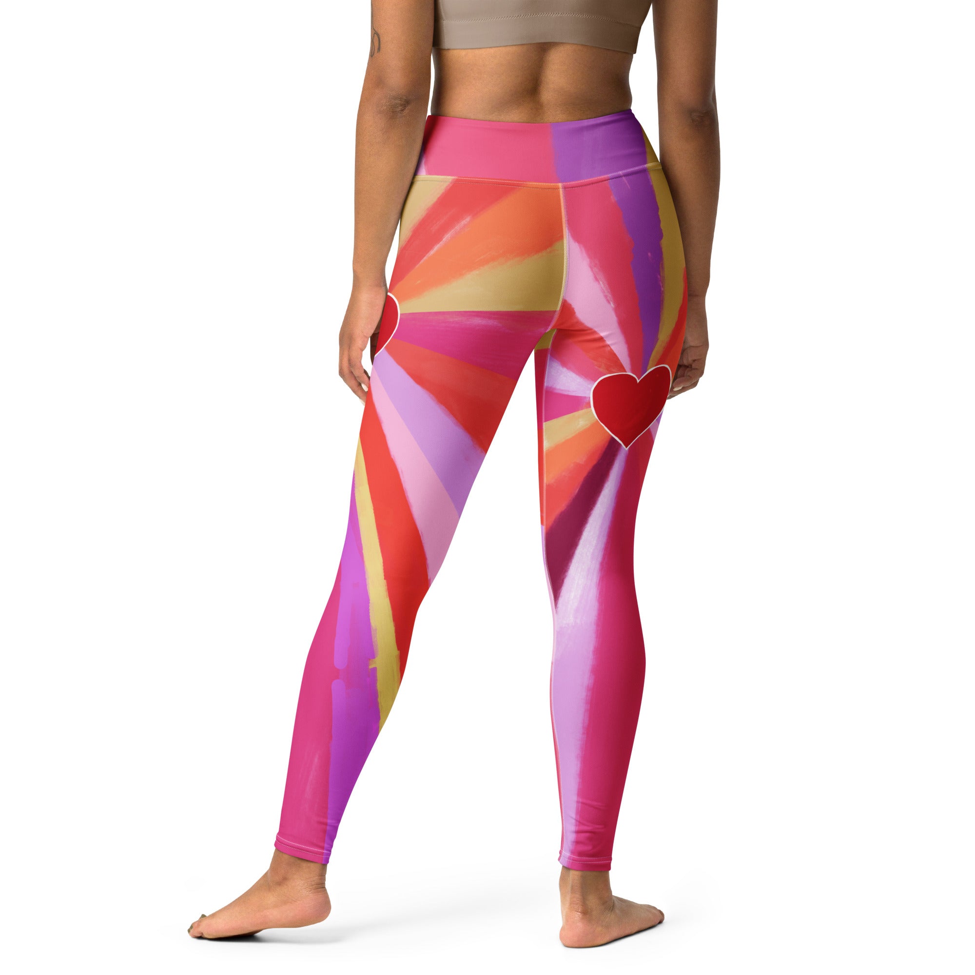 Love Bloom Yoga Leggings