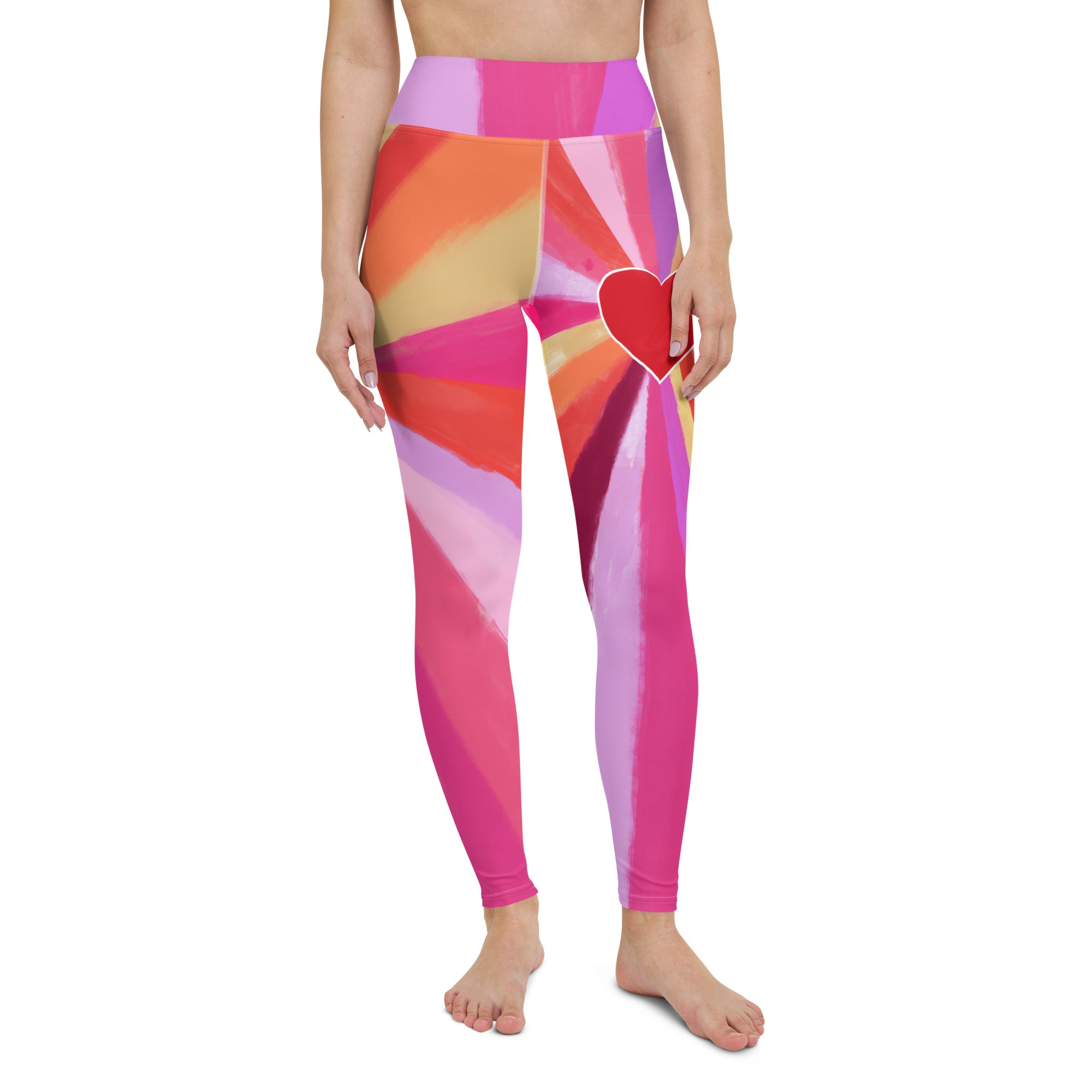 Love Bloom Yoga Leggings