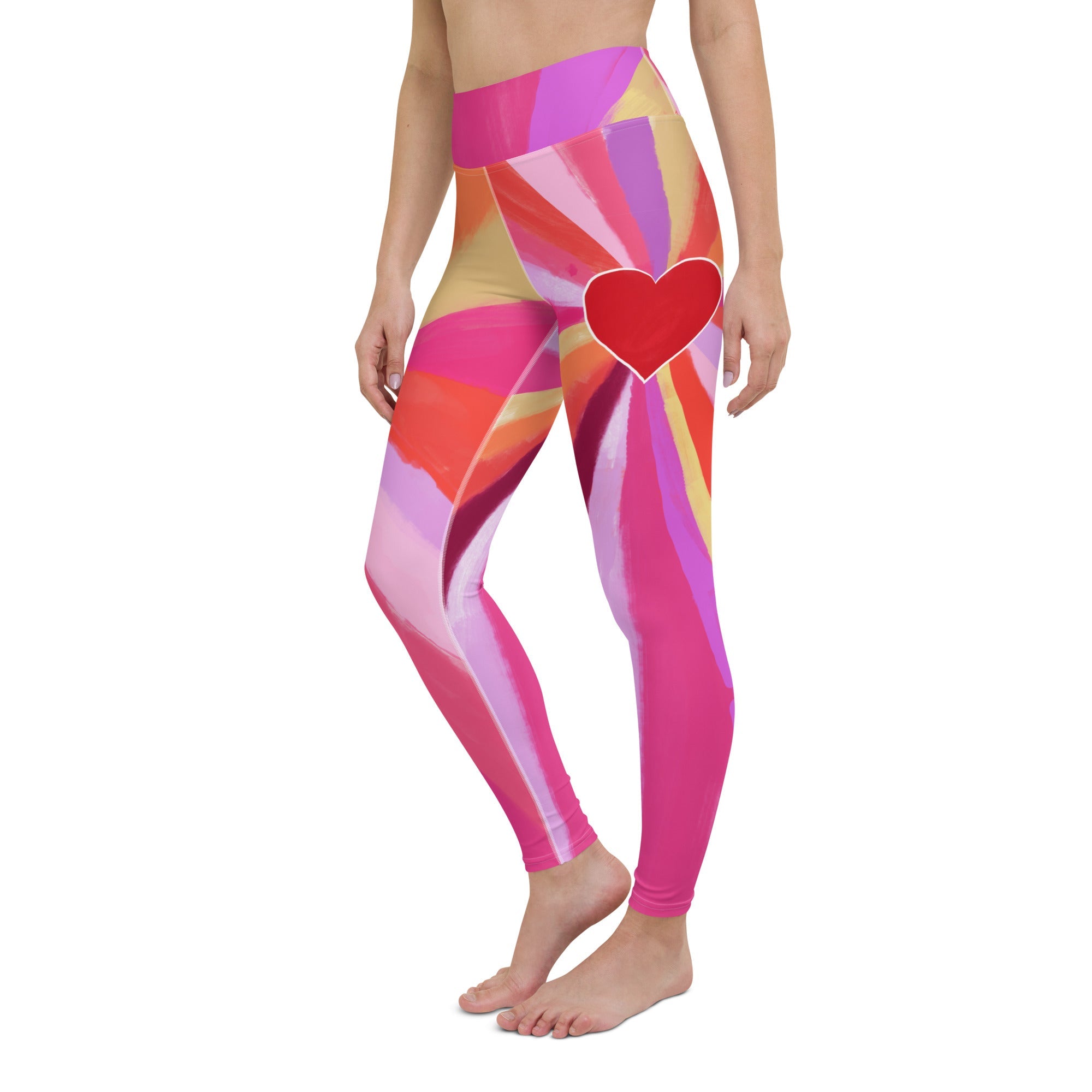 Love Bloom Yoga Leggings