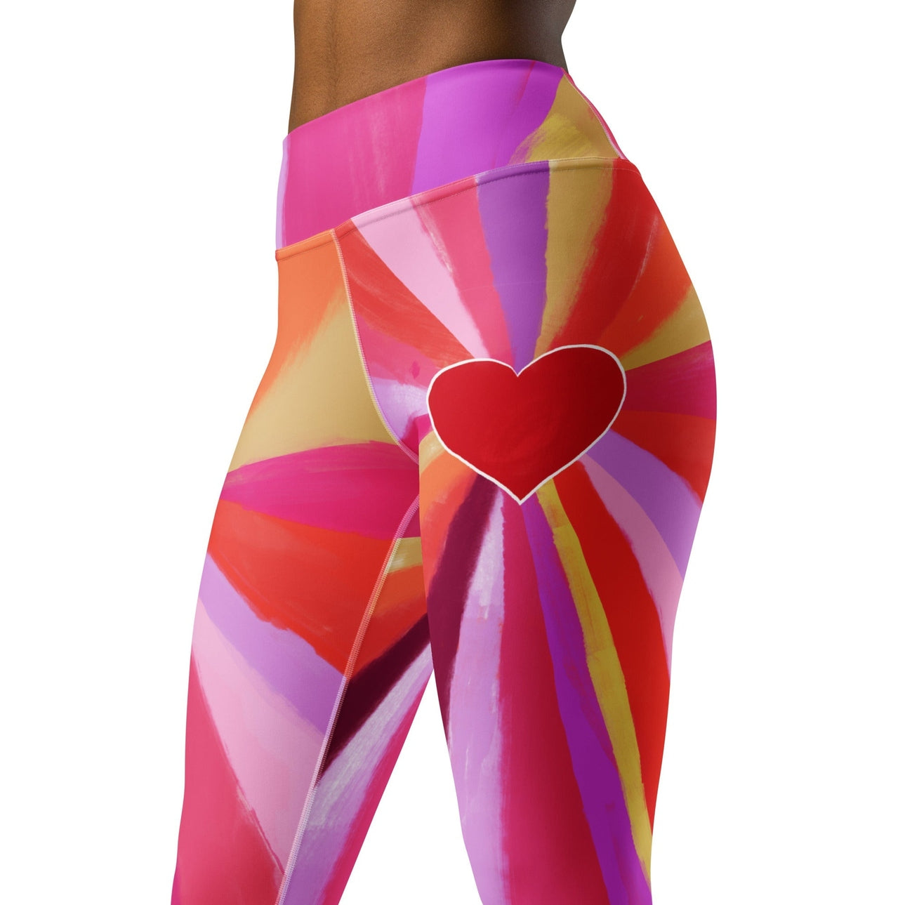 Love Bloom Yoga Leggings