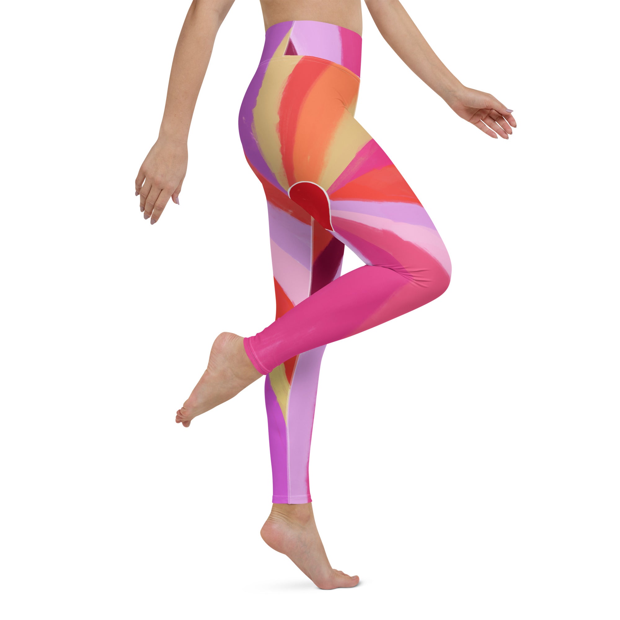 Love Bloom Yoga Leggings