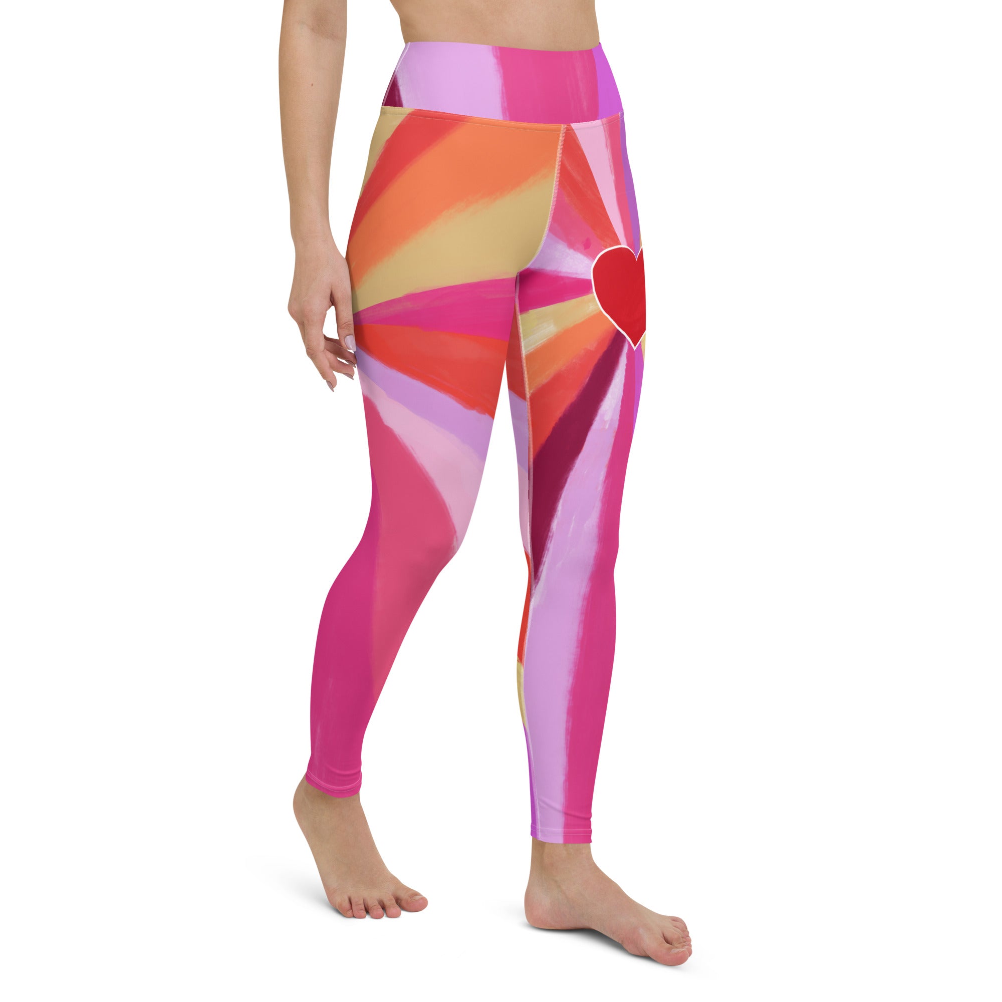 Love Bloom Yoga Leggings