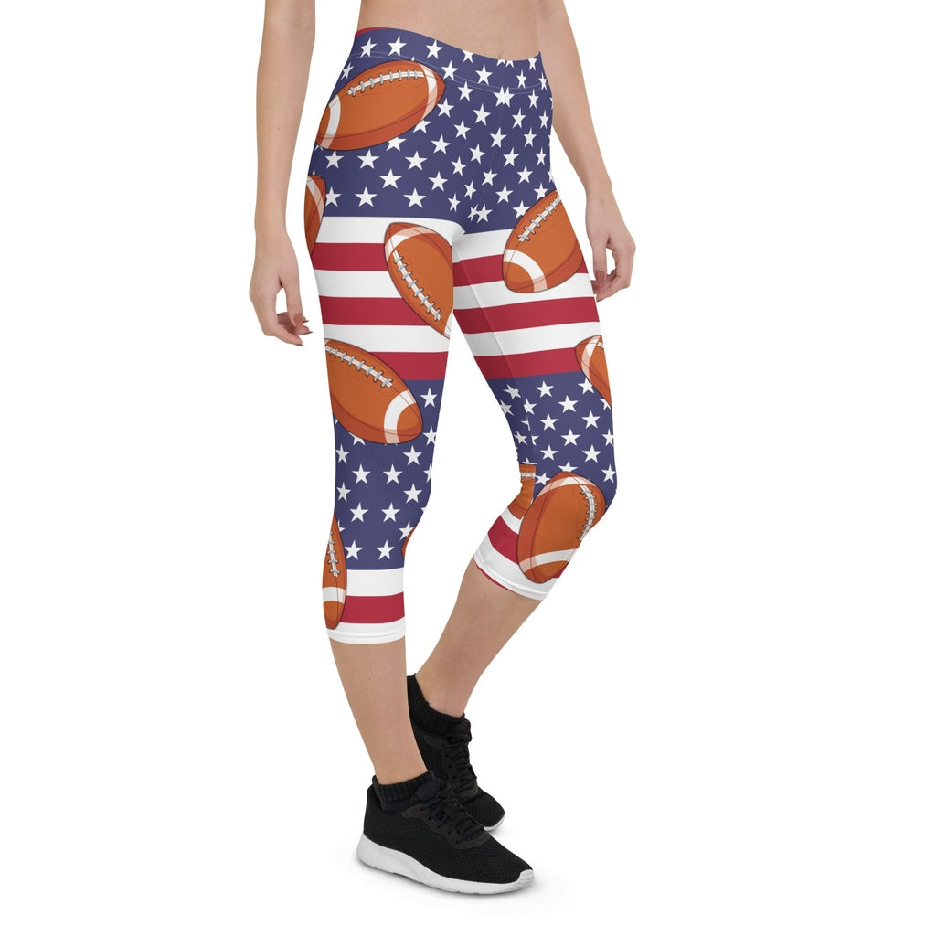 Love Football Capris