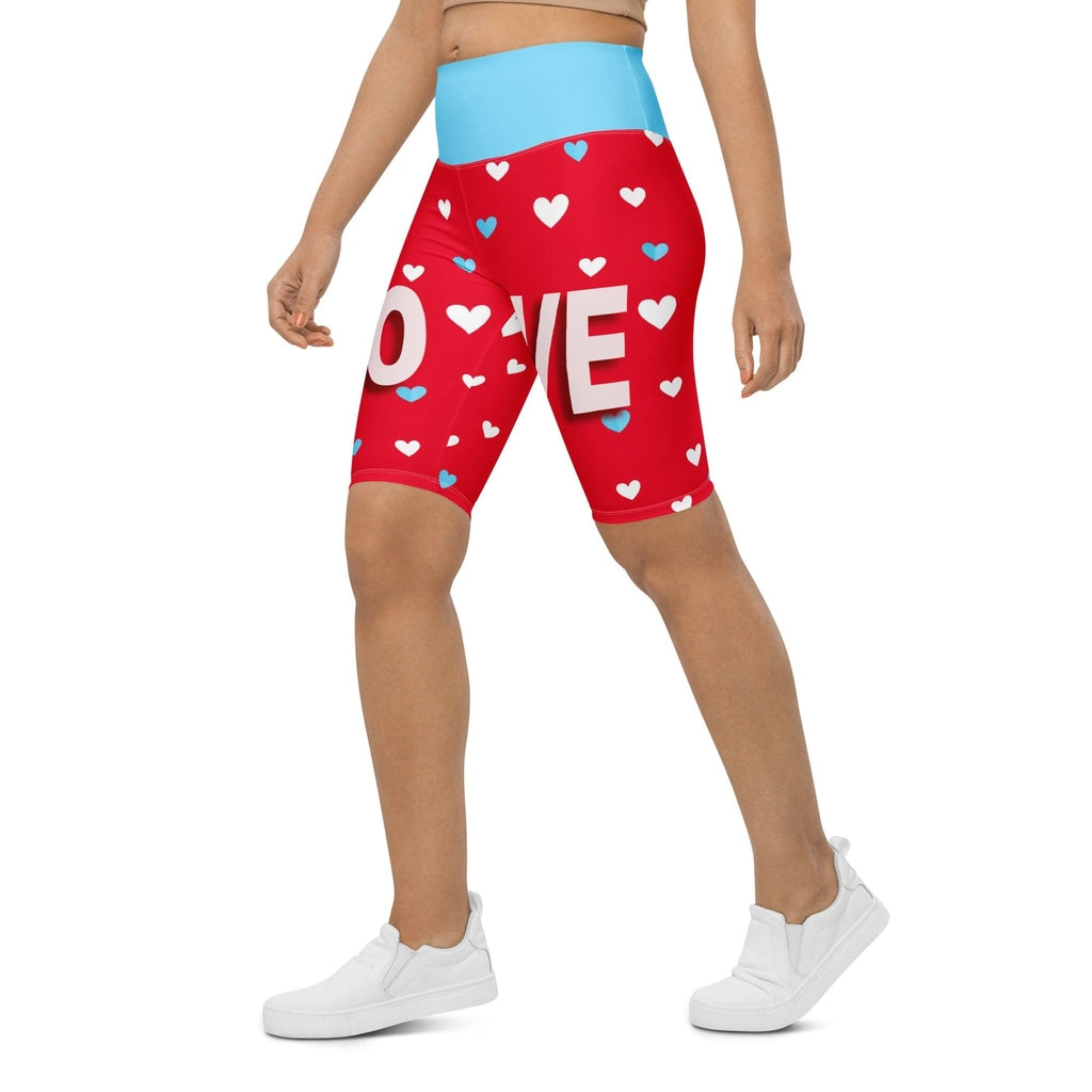 Love Pop Biker Shorts