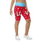 Love Pop Biker Shorts