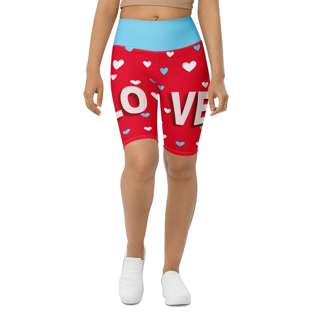Love Pop Biker Shorts