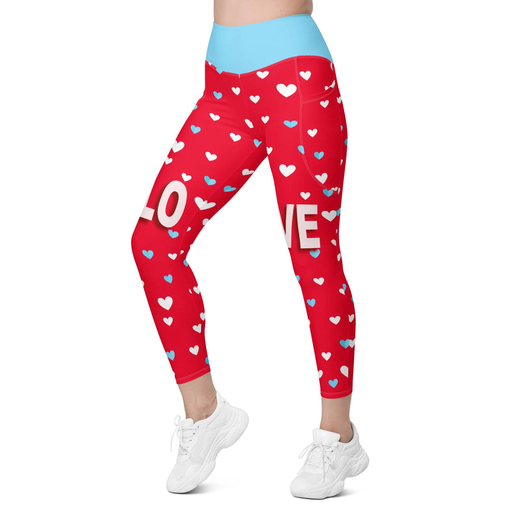 Love Pop Leggings With Pockets