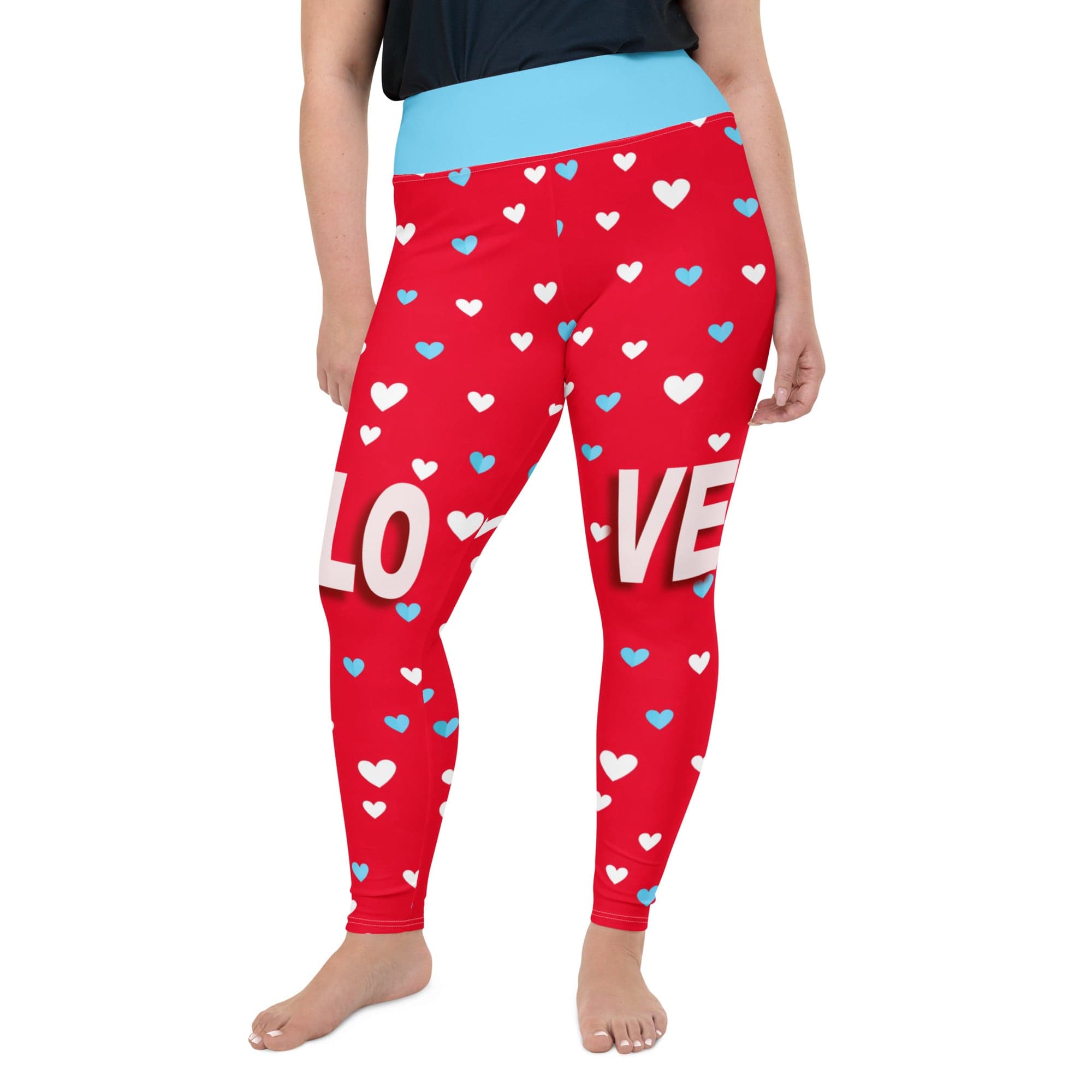Love Pop Plus Size Leggings