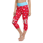 Love Pop Yoga Capris