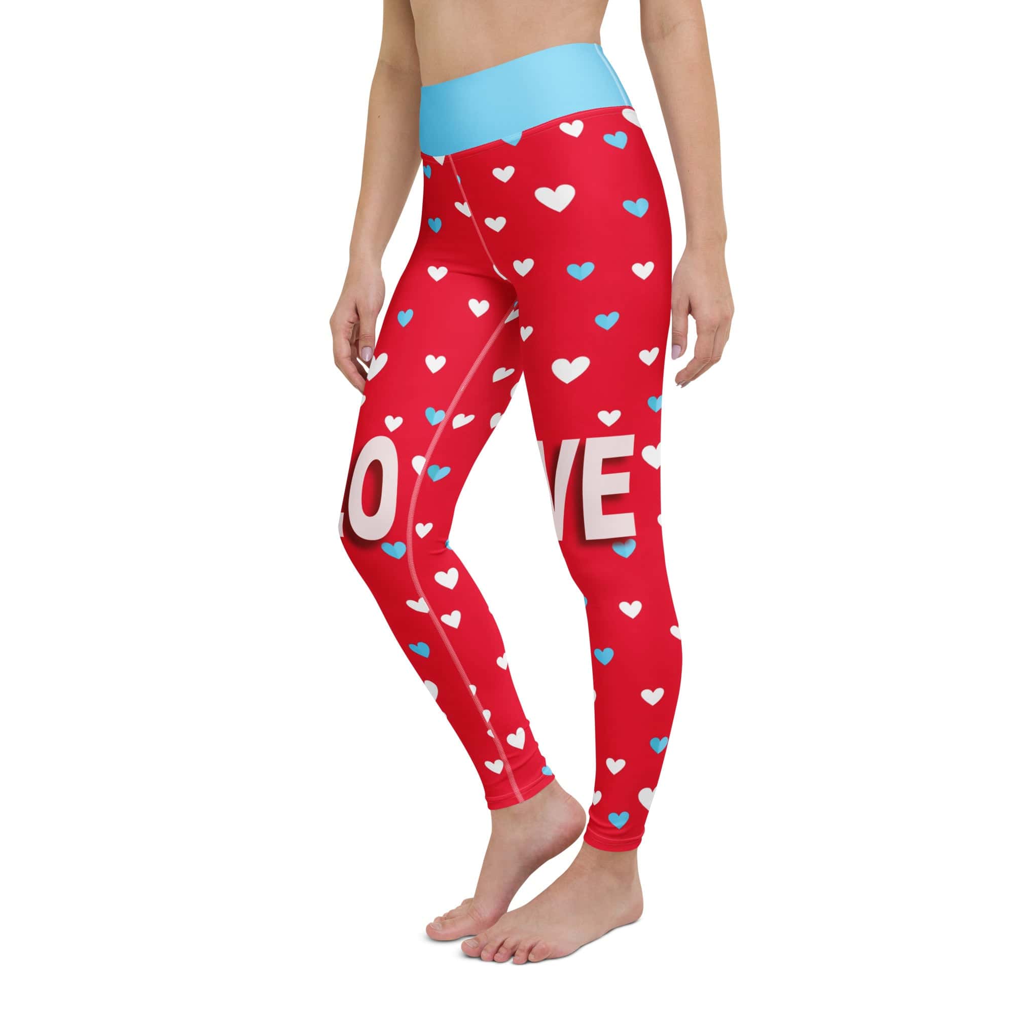 Love Pop Yoga Leggings