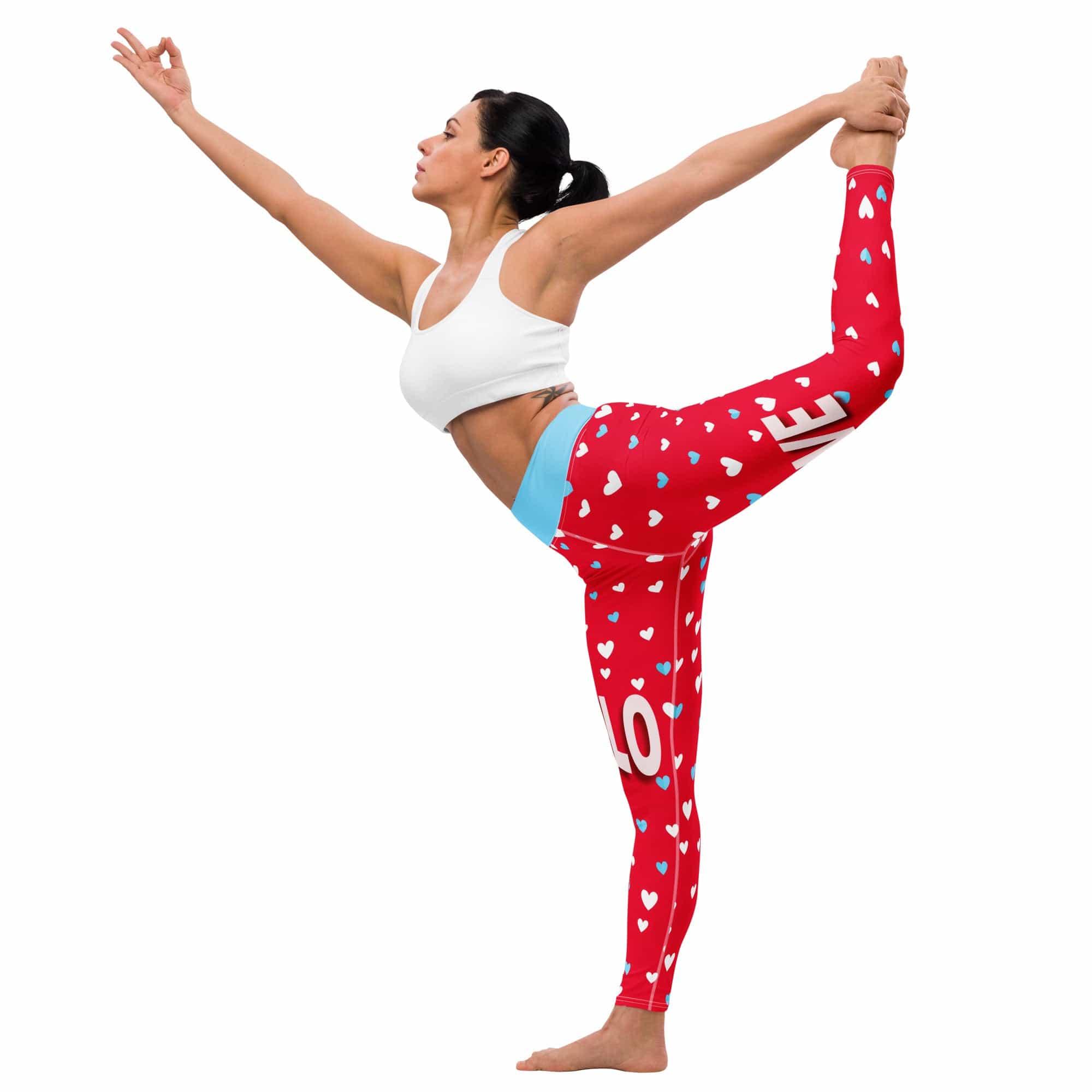 Love Pop Yoga Leggings