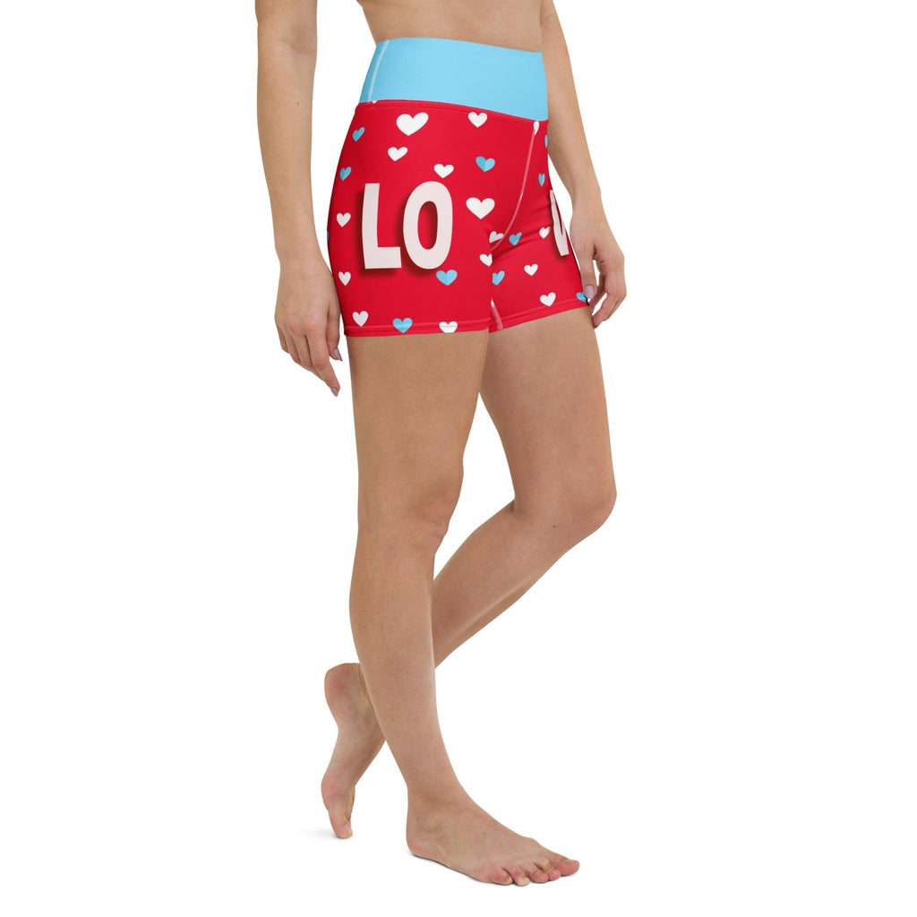 Love Pop Yoga Shorts