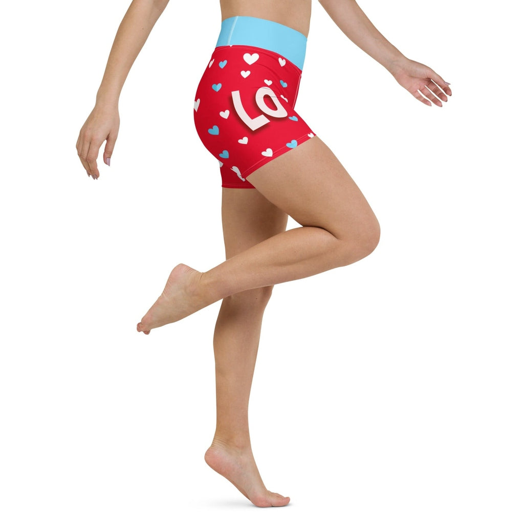 Love Pop Yoga Shorts