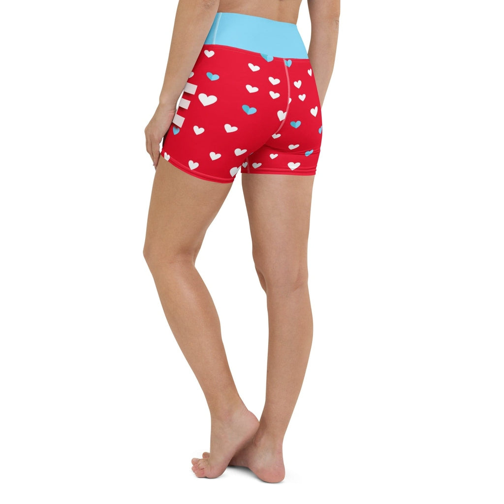 Love Pop Yoga Shorts