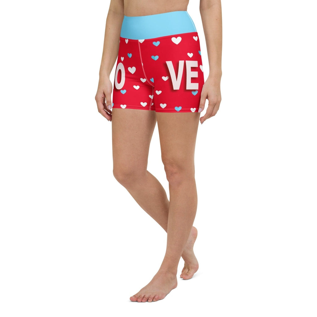 Love Pop Yoga Shorts