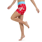 Love Pop Yoga Shorts