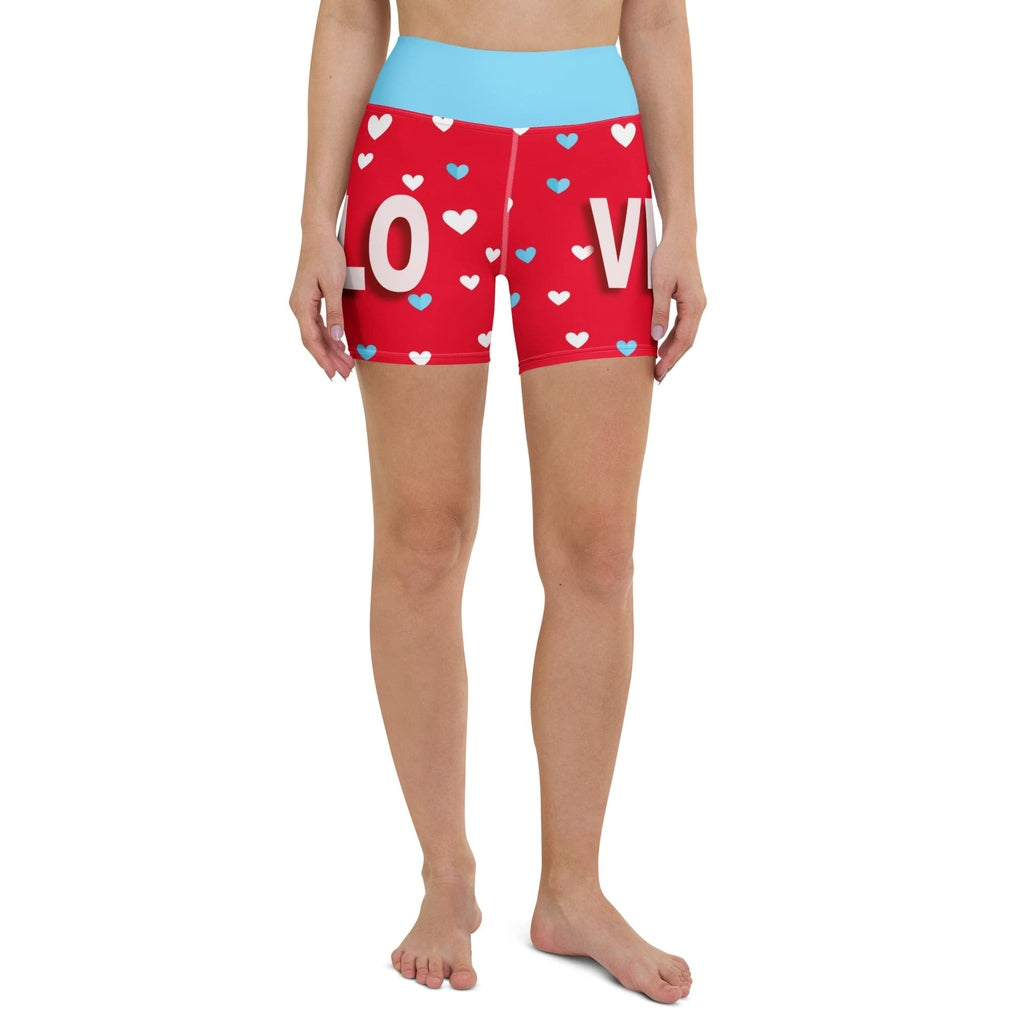 Love Pop Yoga Shorts