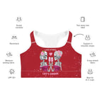 Love Stinks Let's Drink Sports Bra