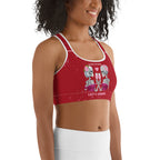 Love Stinks Let's Drink Sports Bra