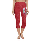 Love Stinks Let's Drink Yoga Capris