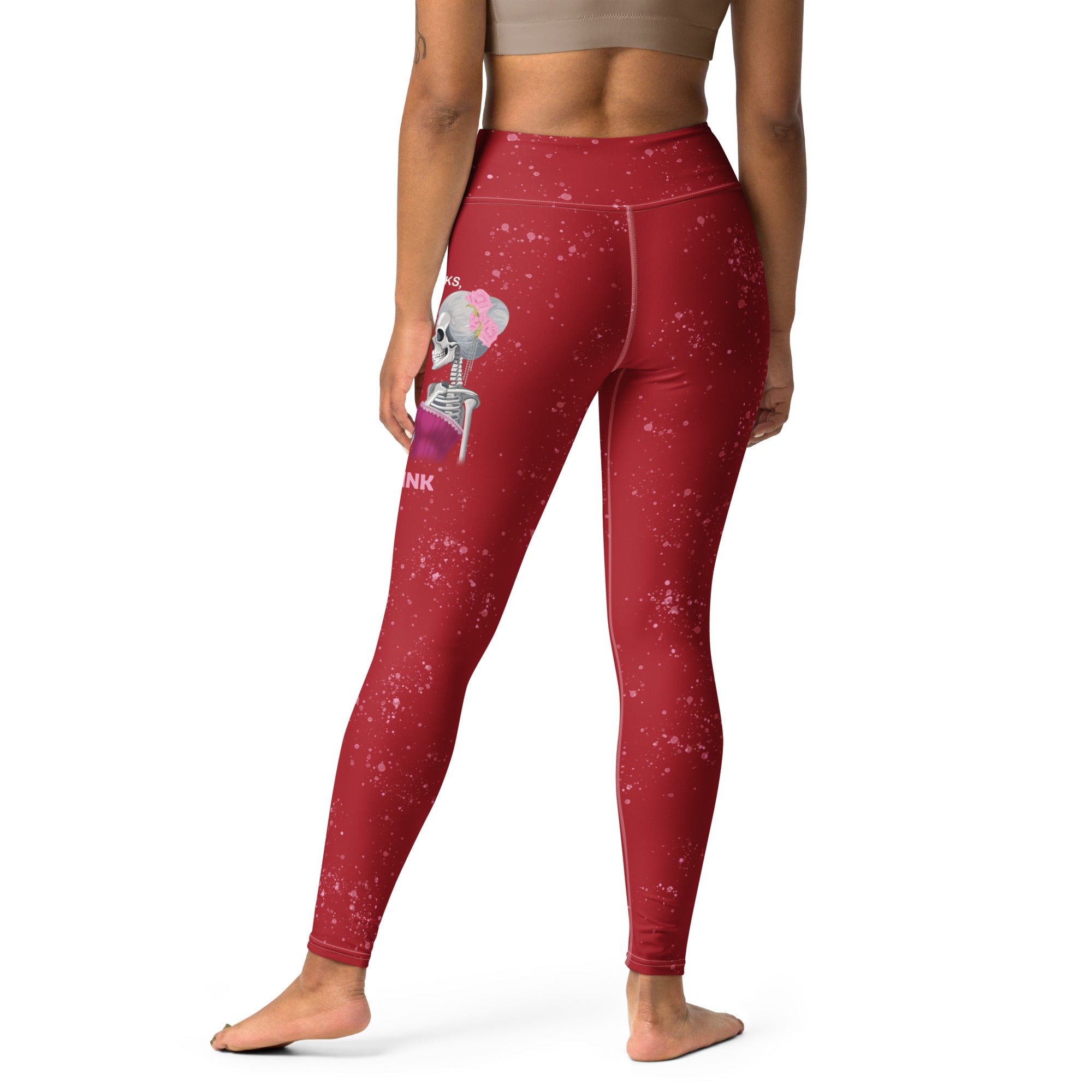 Love Stinks Let's Drink Yoga Leggings