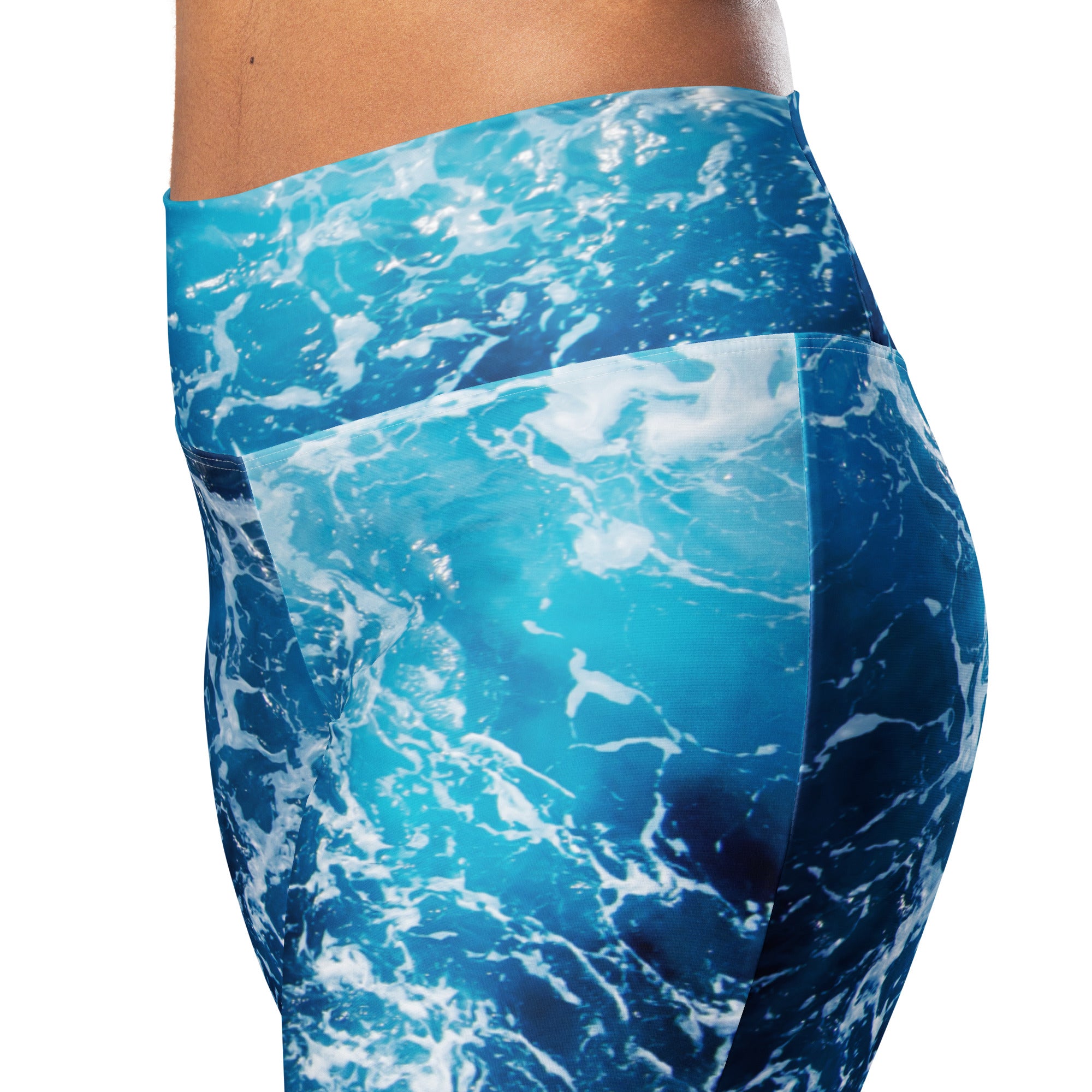 Lovely Ocean Flare Leggings